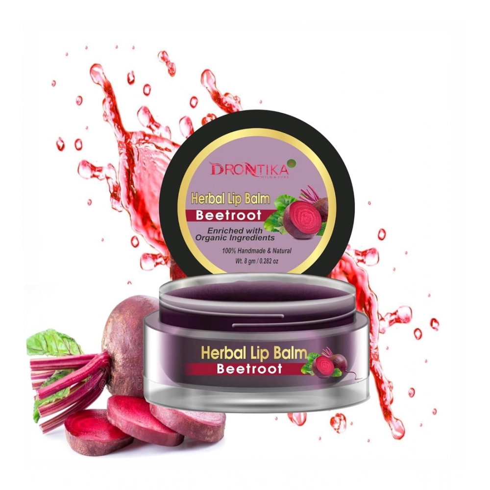Generic Unisex Herbal Dark And Chapped Lips Beetroot Lip Balm (10gm)