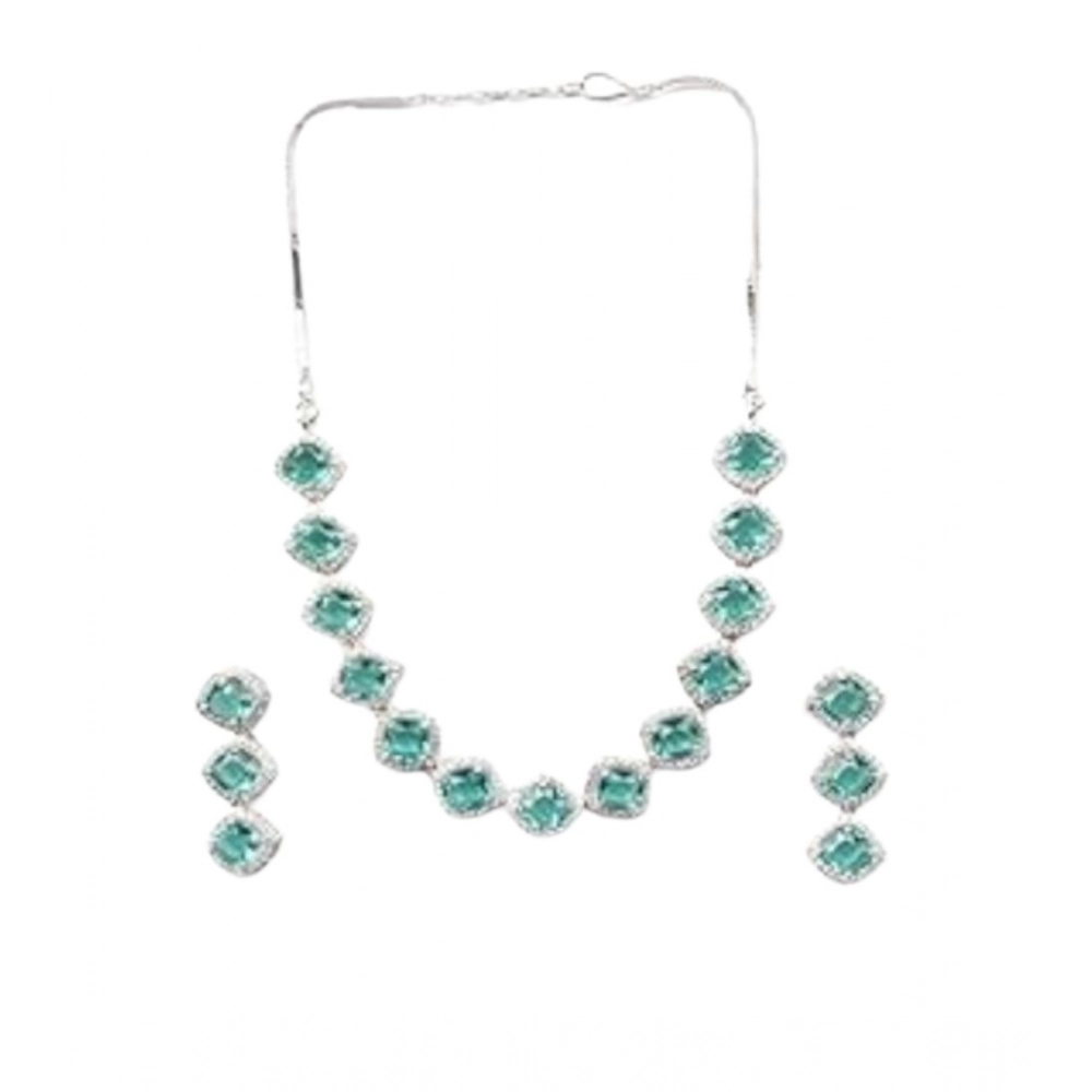 PID-66331-Women-s-Brass-Silver-Plated-Necklace-set-Green-1-1000x1000-1.webp