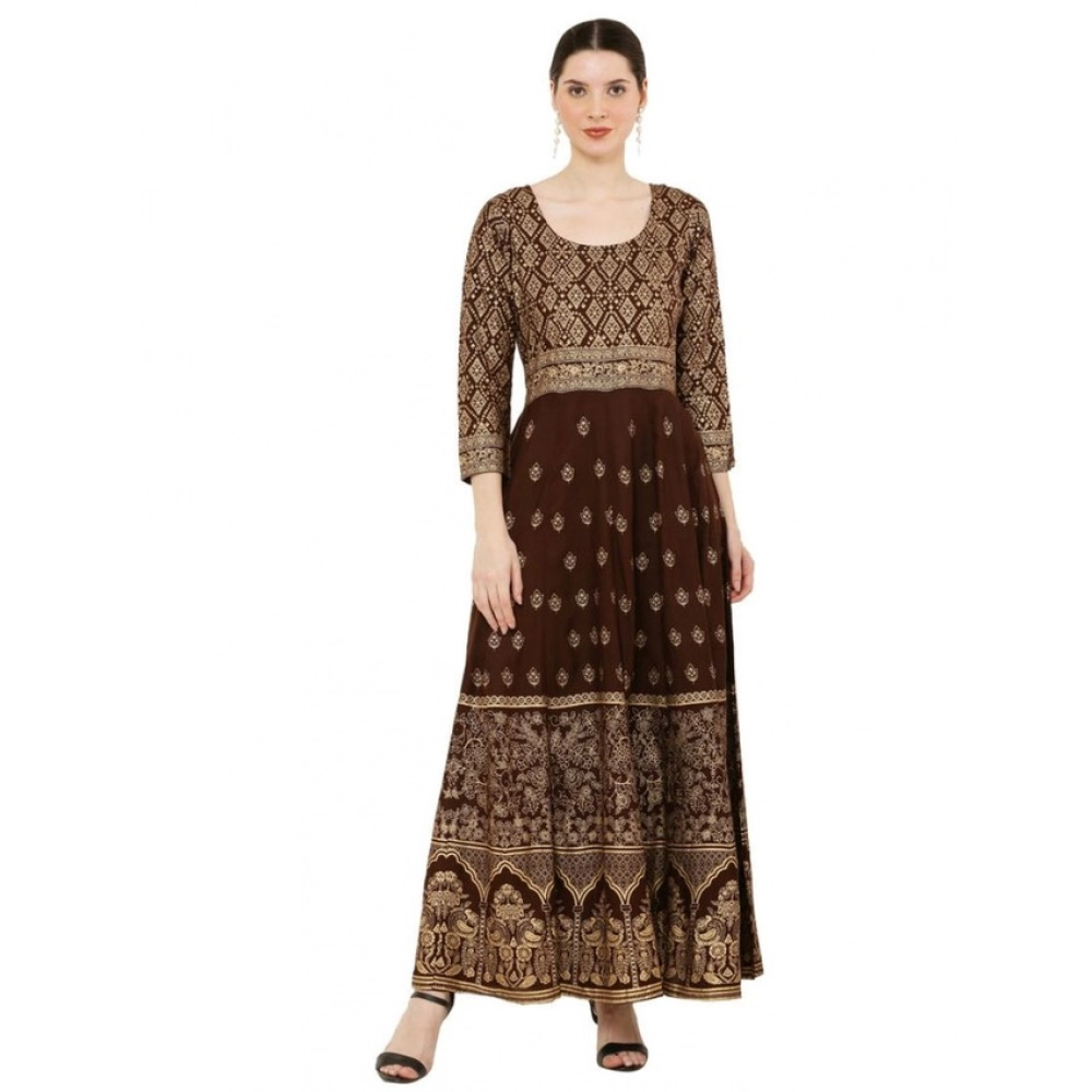 PID-63362-Women-s-Casual-Rayon-3-4th-Sleeves-Dress-Brown-1-1000x1000-1.webp