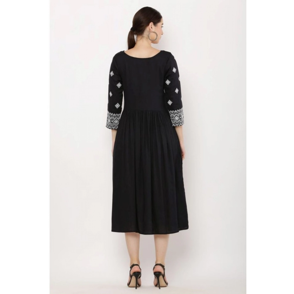 PID-63365-Women-s-Casual-Rayon-3-4th-Sleeves-Dress-Black-1-1000x1000-1.webp