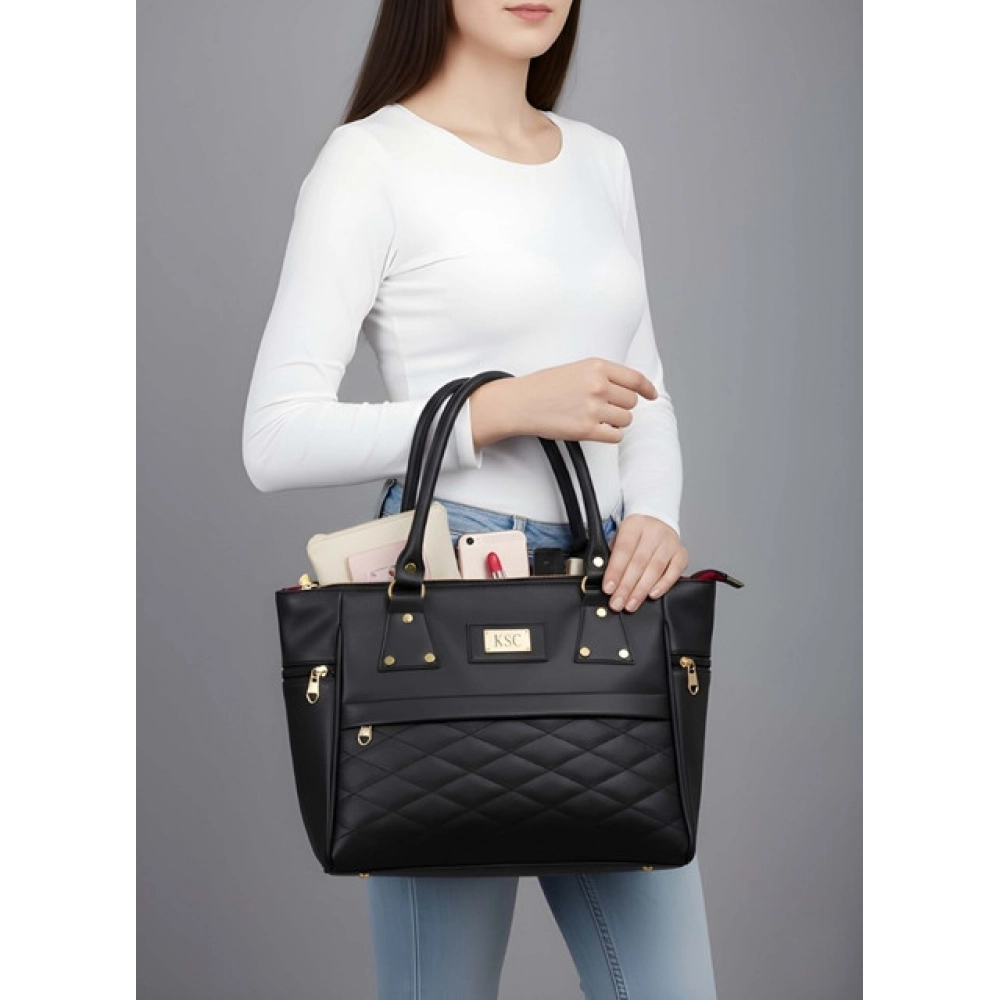 PID-65127-Generic-Women-s-PU-Leather-Solid-Shoulder-Zipper-Handbag-Black-1-1000x1000-1.webp