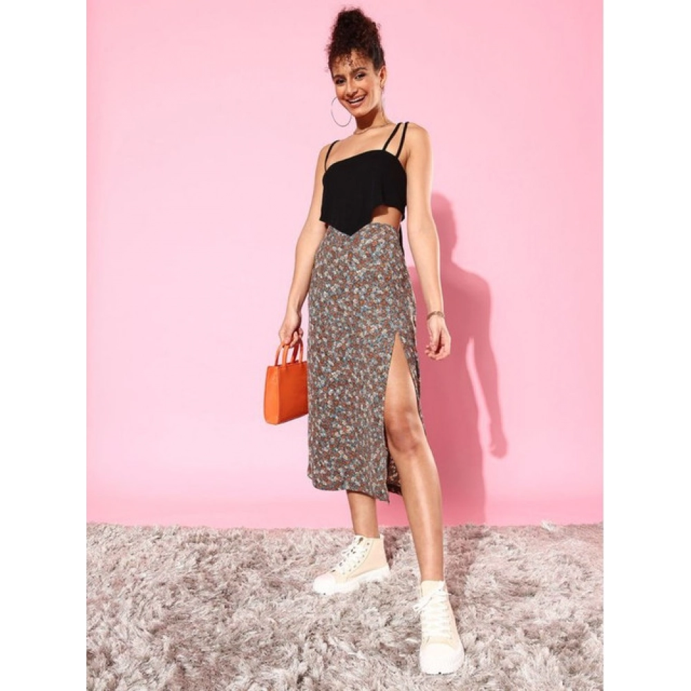 PID-65453-Women-s-Polyester-Floral-Side-Zip-Skirt-Grey-Coral-1-1000x1000-1.webp