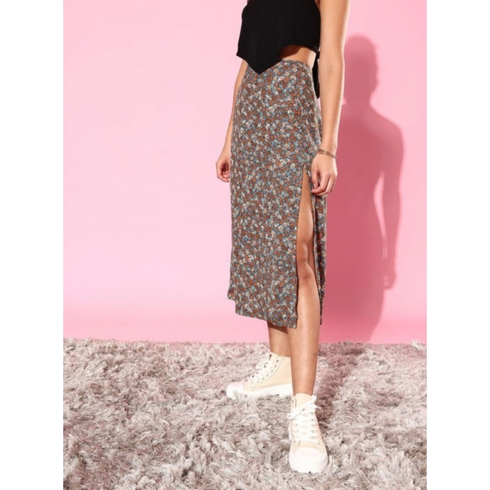 PID-65453-Women-s-Polyester-Floral-Side-Zip-Skirt-Grey-Coral-1-1000x1000-1.webp