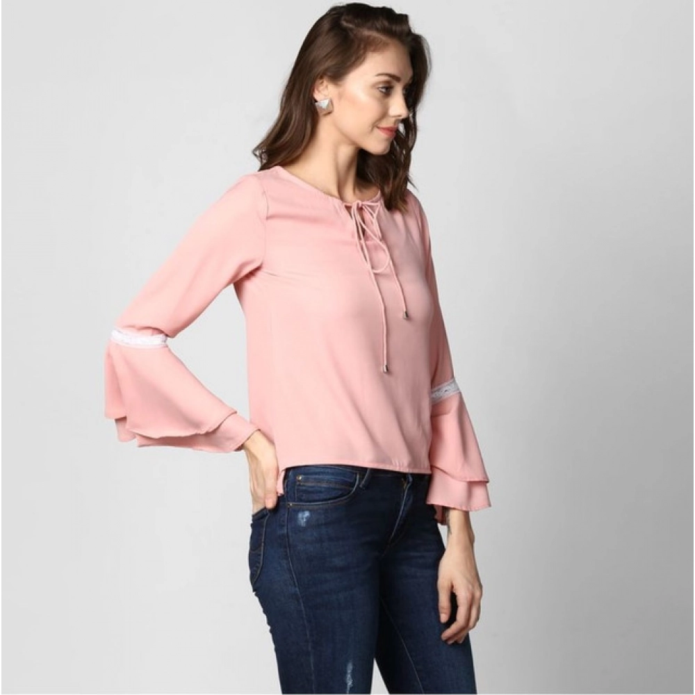 PID-65470-Women-s-Polyester-Solid-Bell-Sleeve-Top-Pink-1-1000x1000-1.webp