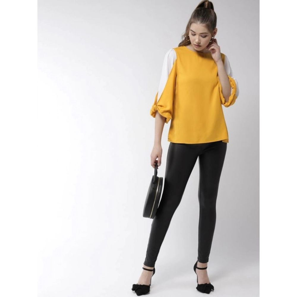 PID-65474-Women-s-Polyester-Colour-Block-Slit-Sleeve-Top-Yellow-and-White-1-1000x1000-1.webp