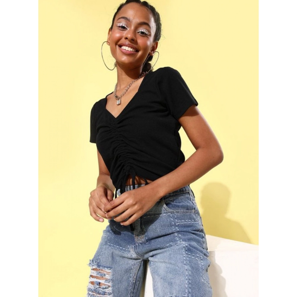 PID-65481-Women-s-Polyester-Lycra-Solid-Short-Sleeve-Top-Black-1-1000x1000-1.webp