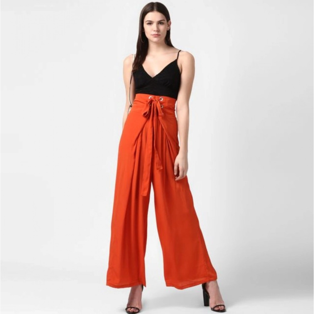 PID-65512-Women-s-Polyester-Solid-Smocked-Trousers-Orange-1-1000x1000-1.webp