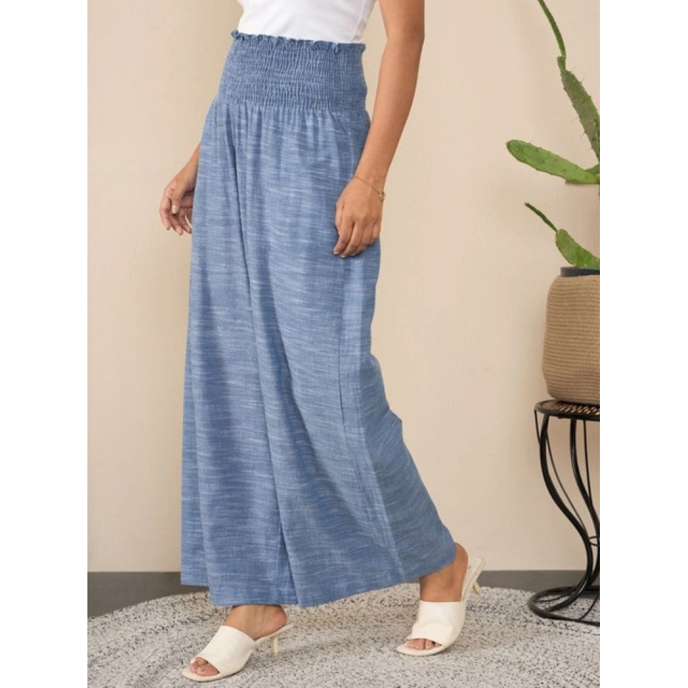 PID-65516-Women-s-Cotton-Self-Design-Smocked-Trousers-Blue-1-1000x1000-1.webp
