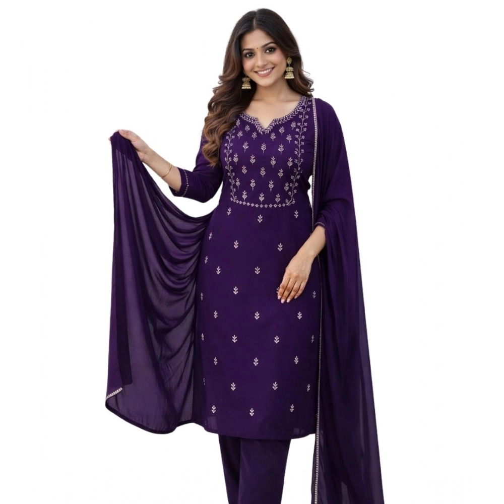 PID-65966-Women-s-Georgette-Ethnic-Motif-V-Neck-Three-Quarter-Sleeve-Kurti-With-Pant-Dupatta-Set-P-1000x1000-1.webp