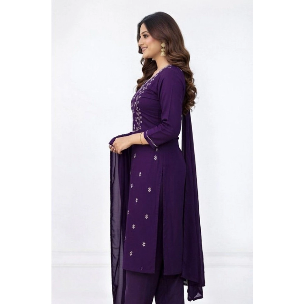 PID-65966-Women-s-Georgette-Ethnic-Motif-V-Neck-Three-Quarter-Sleeve-Kurti-With-Pant-Dupatta-Set-P-1000x1000-1.webp
