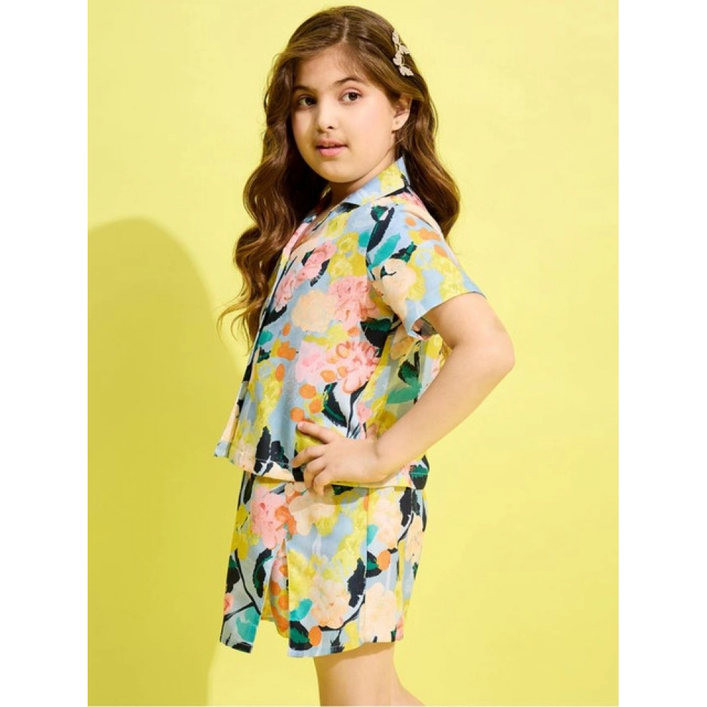 PID-66005-Girl-s-Short-Sleeves-Pattern-Floral-Skort-Set-Blue-Multicolor-2-1000x1000-1.webp