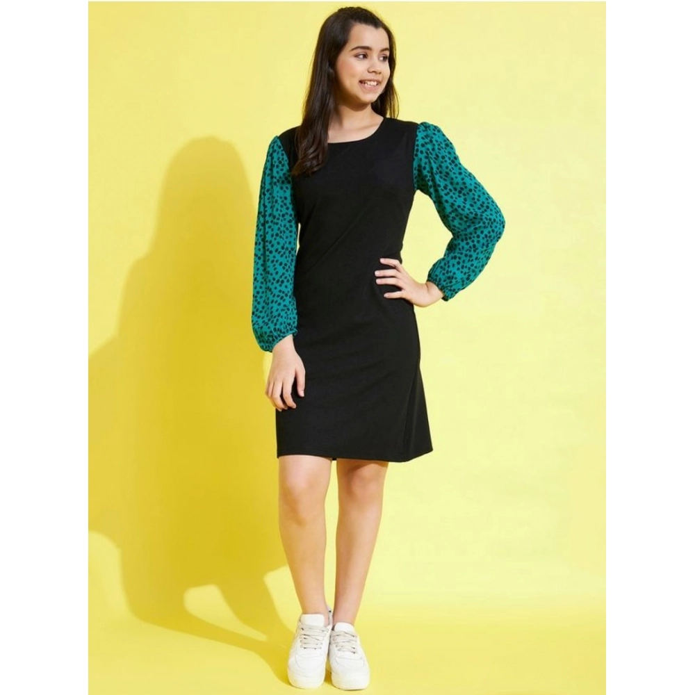 PID-66043-Girl-s-Long-Sleeves-Printed-Dress-Black-Green-2-1000x1000-1.webp