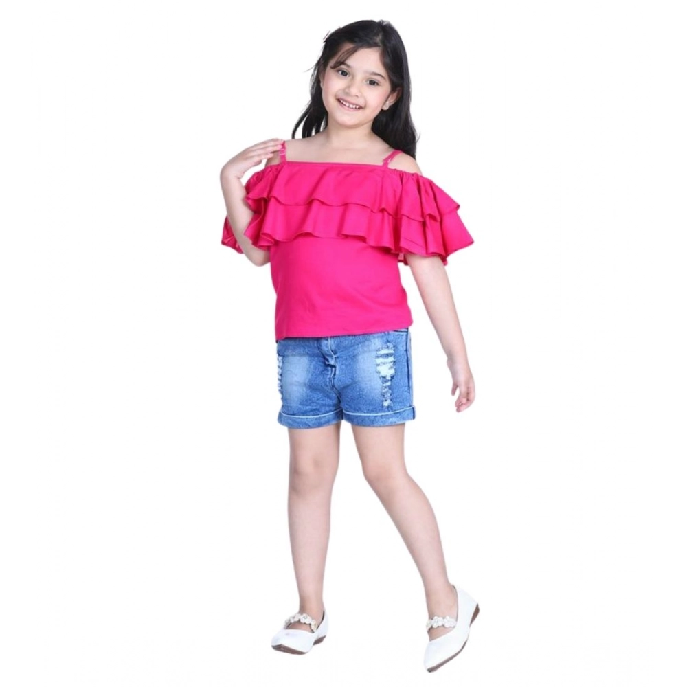 PID-66157-Girl-s-Cold-Shoulder-Top-with-Shorts-Fuchsia-Blue-1-1000x1000-1.webp