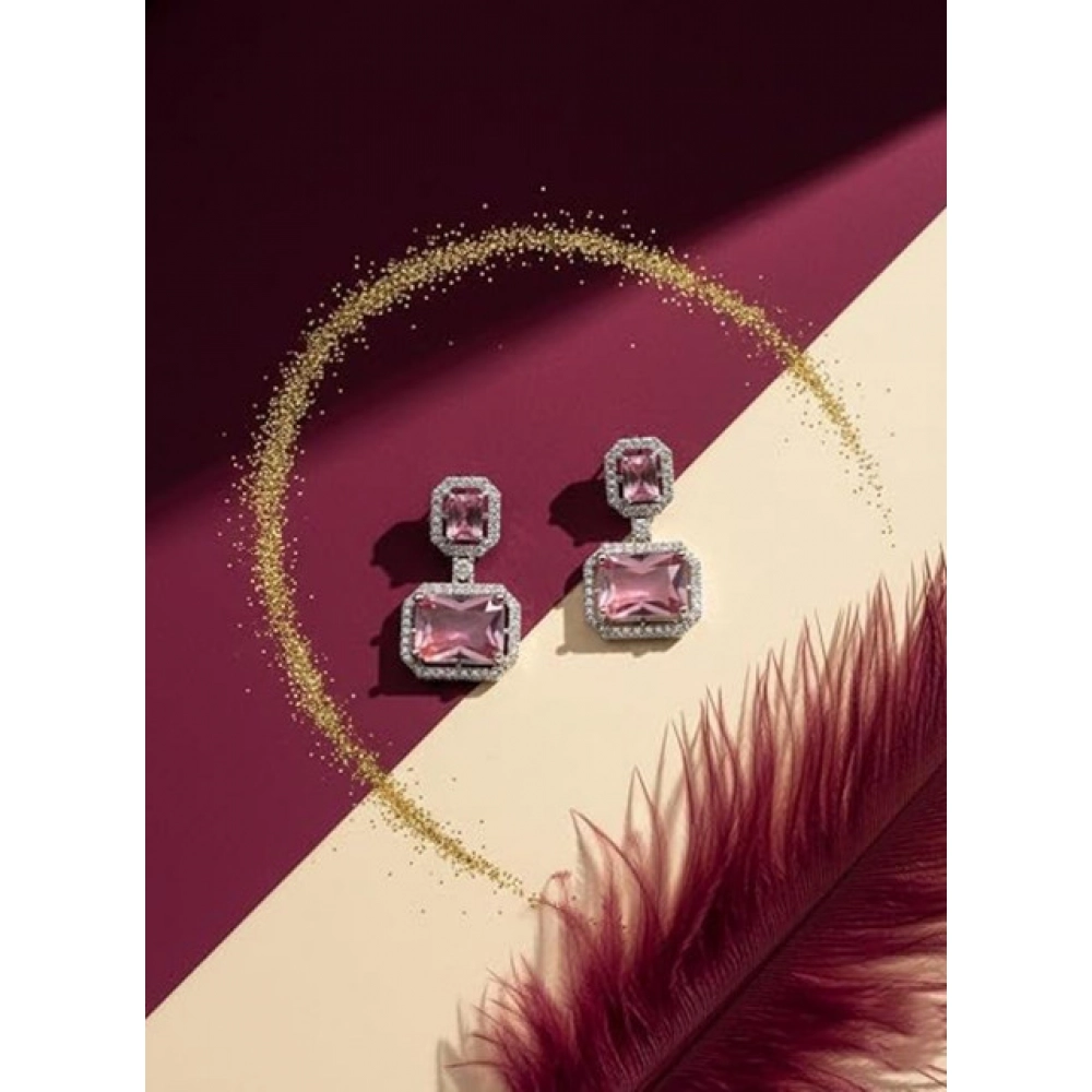 PID-66240-Women-s-Brass-Silver-Plated-Drop-Earrings-Pink-1-1000x1000-1.webp