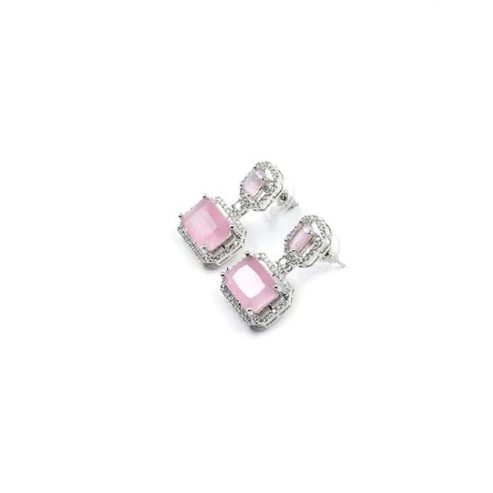 PID-66240-Women-s-Brass-Silver-Plated-Drop-Earrings-Pink-1-1000x1000-1.webp