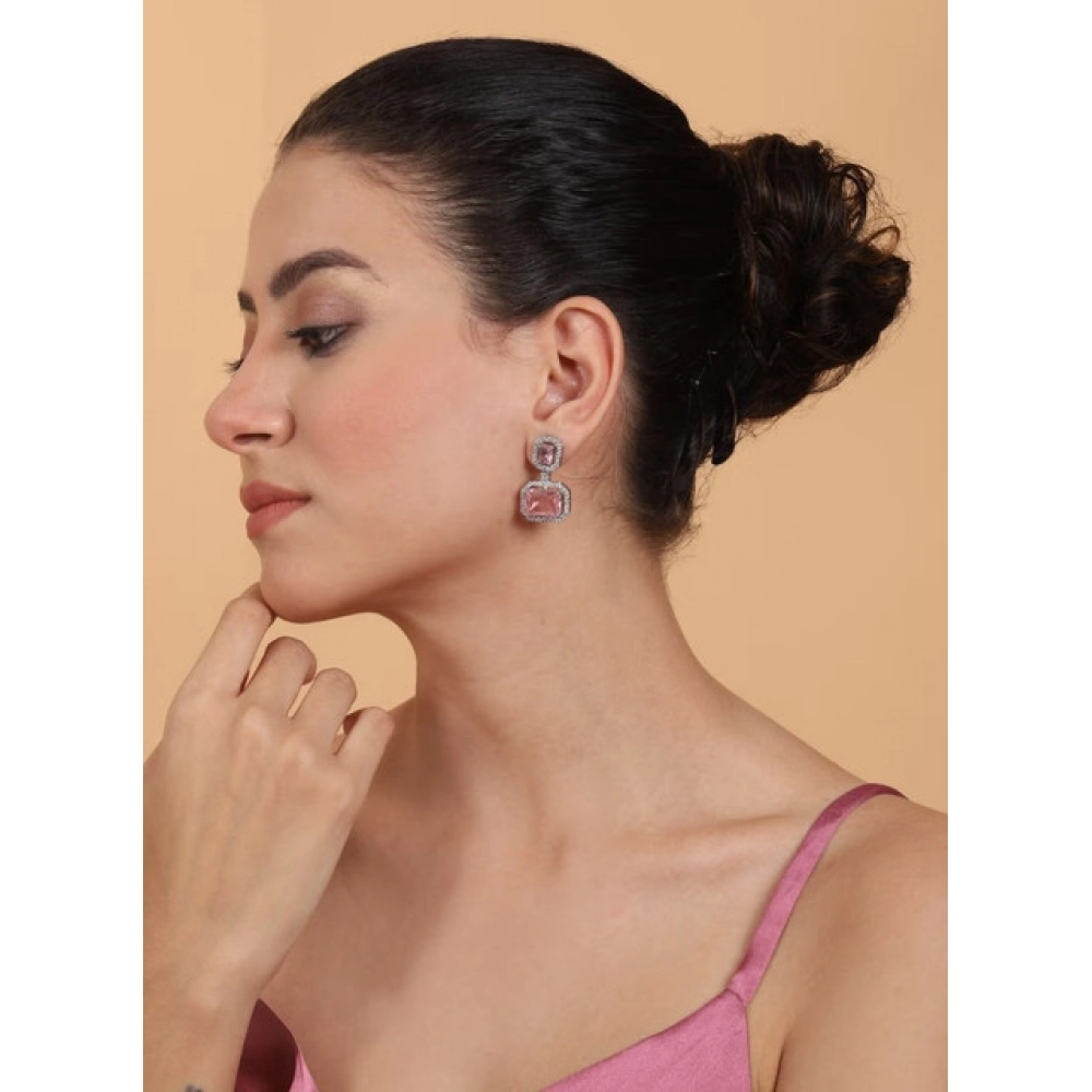 PID-66242-Women-s-Brass-Silver-Plated-Drop-Earrings-Pink-1-1000x1000-1.webp