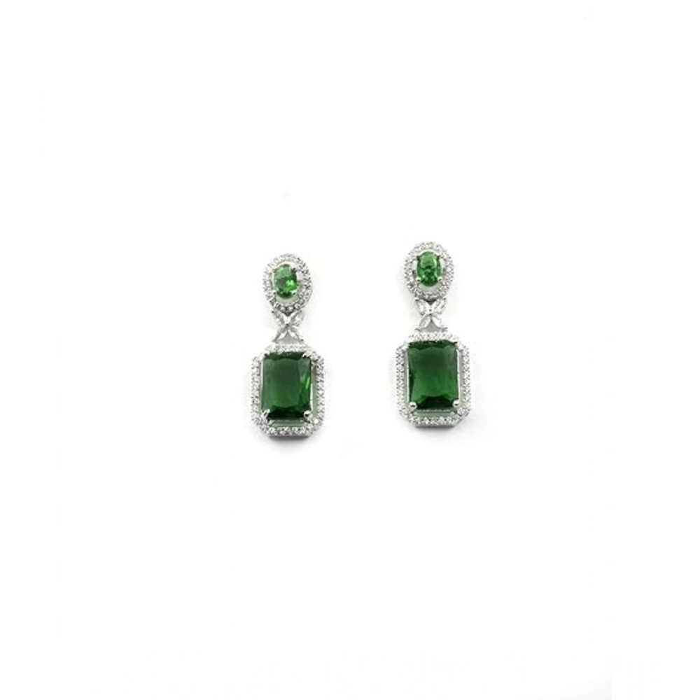 PID-66247-Women-s-Brass-Silver-Plated-Drop-Earrings-Green-1-1000x1000-1.webp