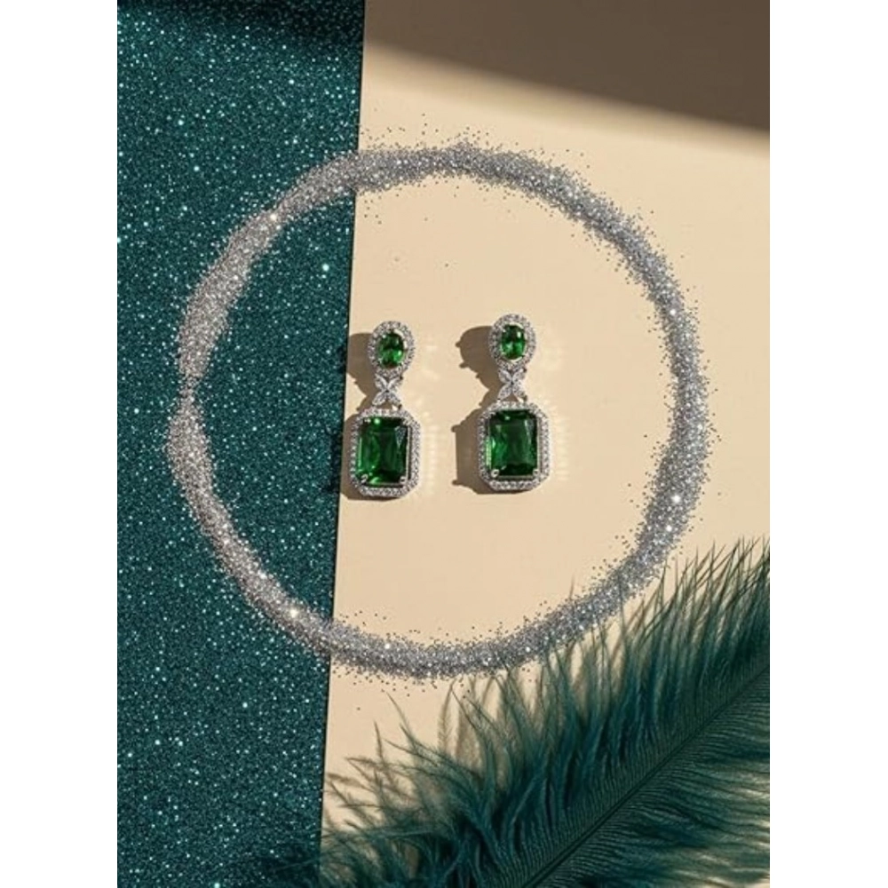 PID-66247-Women-s-Brass-Silver-Plated-Drop-Earrings-Green-1-1000x1000-1.webp