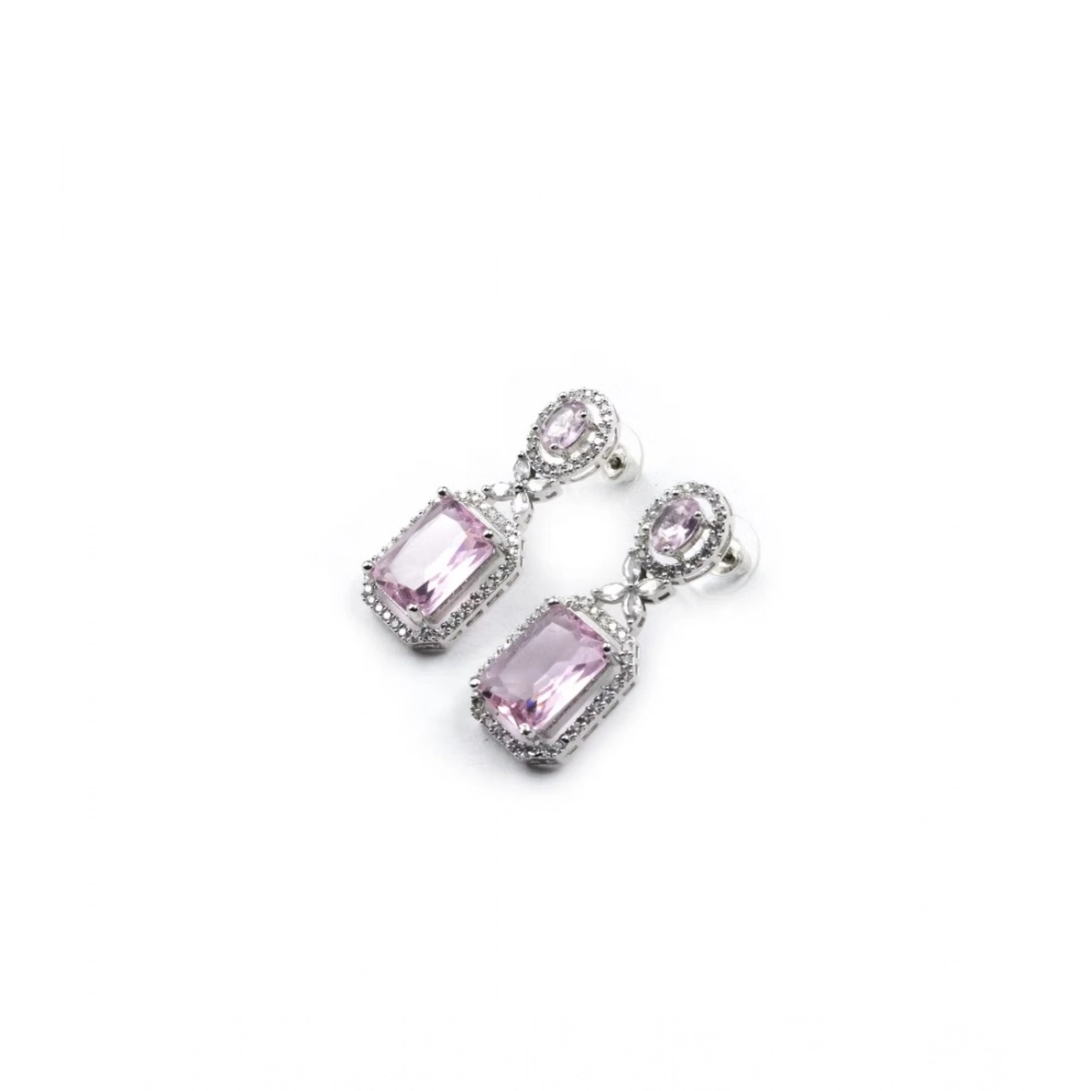 PID-66248-Women-s-Brass-Silver-Plated-Drop-Earrings-Pink-1-1000x1000-1.webp