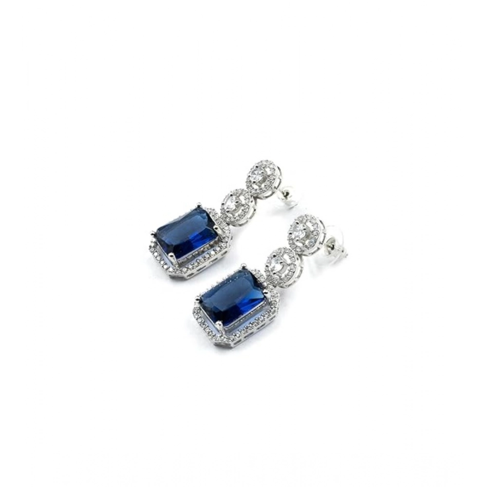 PID-66254-Women-s-Brass-Silver-Plated-Drop-Earrings-Blue-1-1000x1000-1.webp