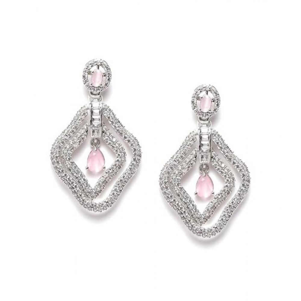 PID-66264-Women-s-Brass-Silver-Plated-Drop-Earrings-Pink-1-1000x1000-1.webp