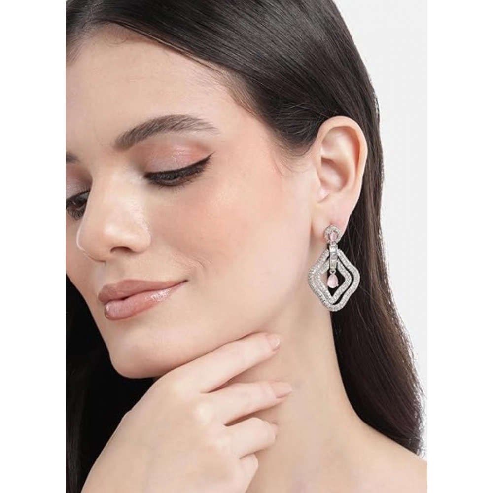 PID-66264-Women-s-Brass-Silver-Plated-Drop-Earrings-Pink-1-1000x1000-1.webp
