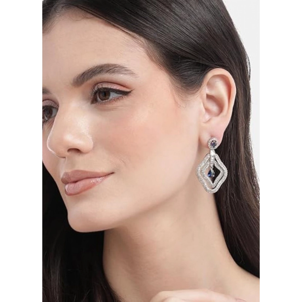 PID-66266-Women-s-Brass-Silver-Plated-Drop-Earrings-Blue-1-1000x1000-1.webp