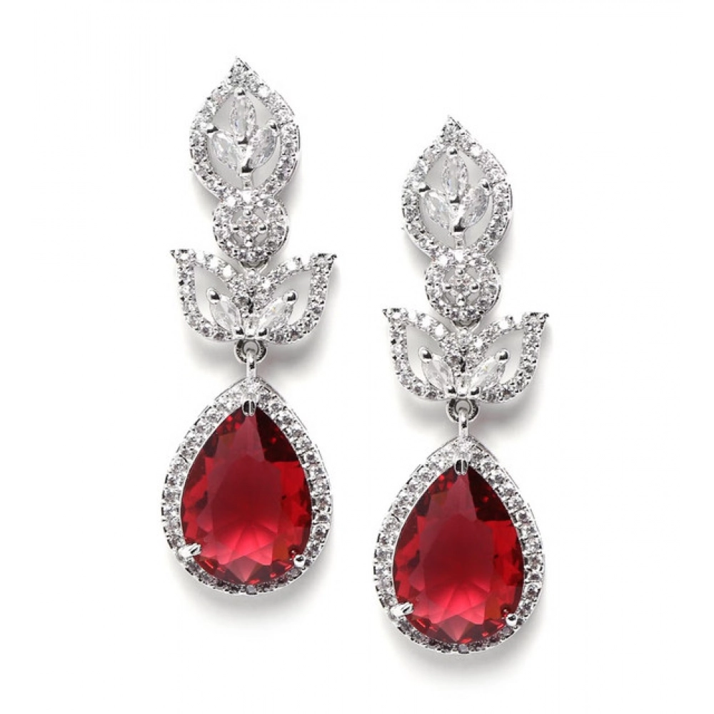 PID-66267-Women-s-Brass-Silver-Plated-Drop-Earrings-Red-1-1000x1000-1.webp