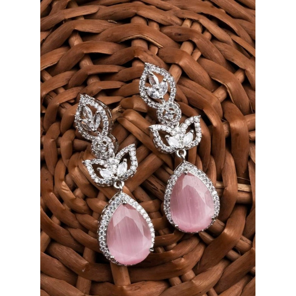PID-66268-Women-s-Brass-Silver-Plated-Drop-Earrings-Pink-1-1000x1000-1.webp