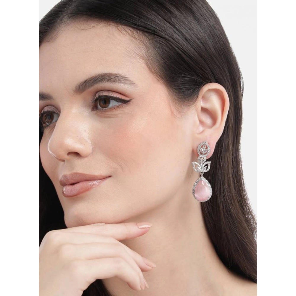 PID-66268-Women-s-Brass-Silver-Plated-Drop-Earrings-Pink-1-1000x1000-1.webp