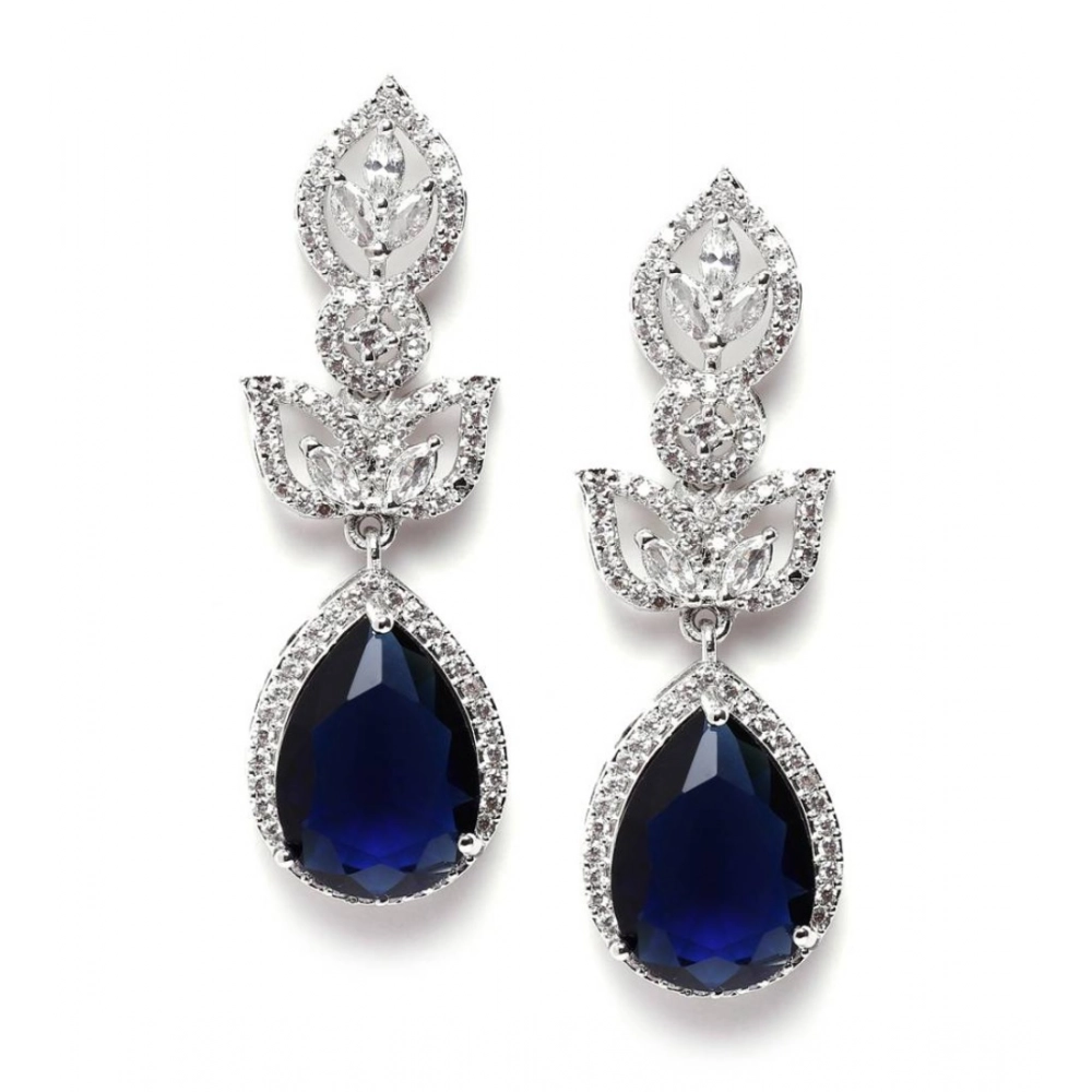 PID-66269-Women-s-Brass-Silver-Plated-Drop-Earrings-Blue-1-1000x1000-1.webp