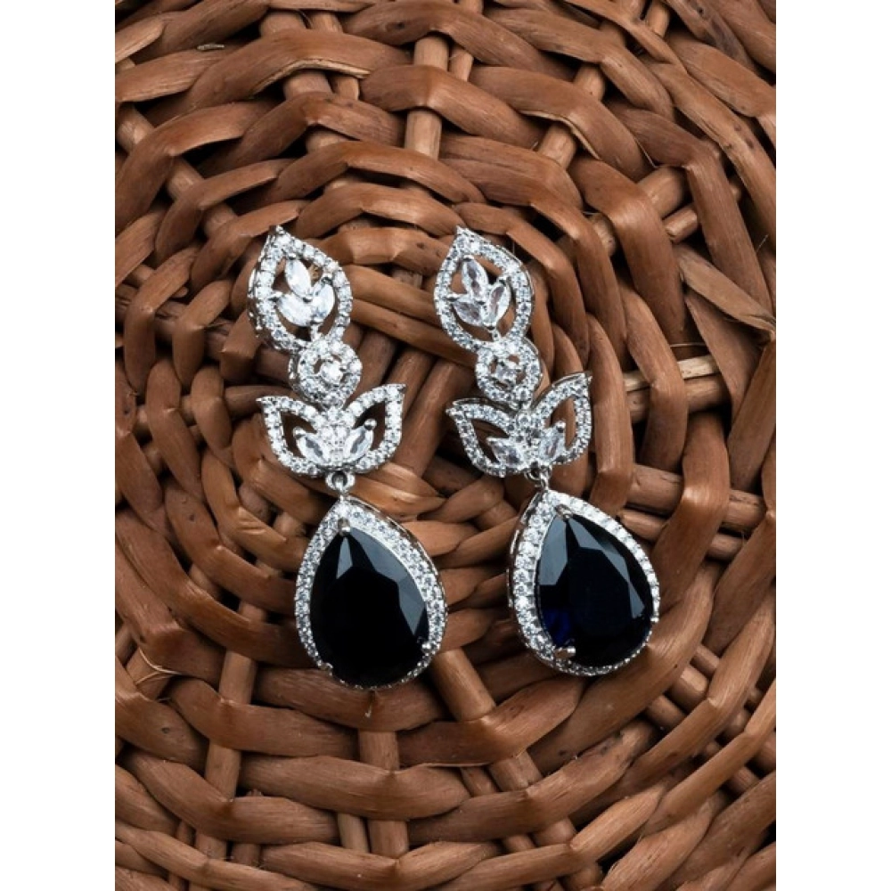 PID-66269-Women-s-Brass-Silver-Plated-Drop-Earrings-Blue-1-1000x1000-1.webp