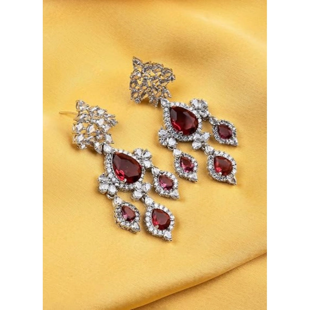 PID-66271-Women-s-Brass-Silver-Plated-Drop-Earrings-Red-1-1000x1000-1.webp