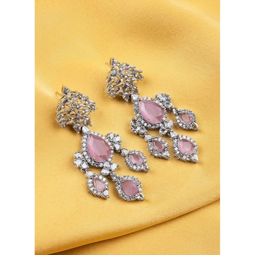 PID-66272-Women-s-Brass-Silver-Plated-Drop-Earrings-Pink-1-1000x1000-1.webp