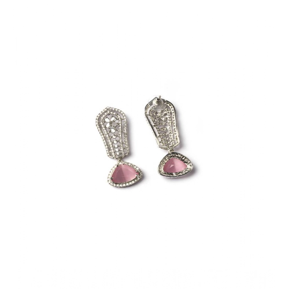 PID-66276-Women-s-Brass-Silver-Plated-Drop-Earrings-Pink-1-1000x1000-1.webp
