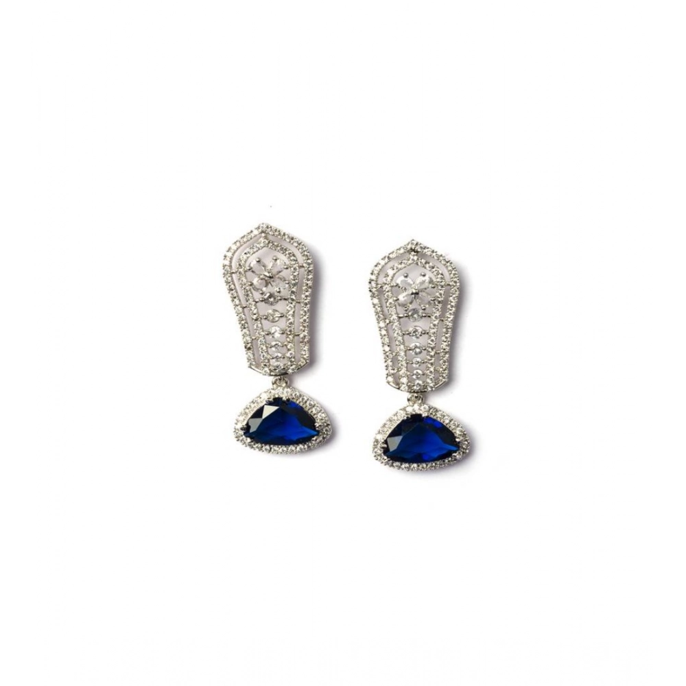 PID-66277-Women-s-Brass-Silver-Plated-Drop-Earrings-Blue-1-1000x1000-1.webp