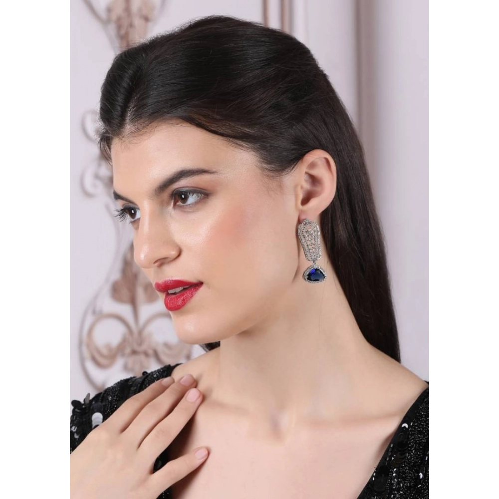 PID-66277-Women-s-Brass-Silver-Plated-Drop-Earrings-Blue-1-1000x1000-1.webp