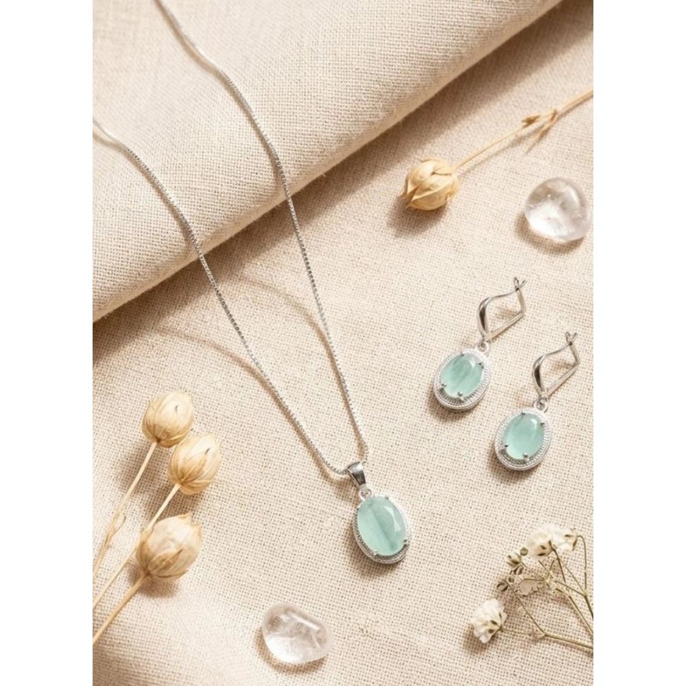 PID-66279-Women-s-Brass-Silver-Plated-Pendant-Set-Turquoise-1-1000x1000-1.webp