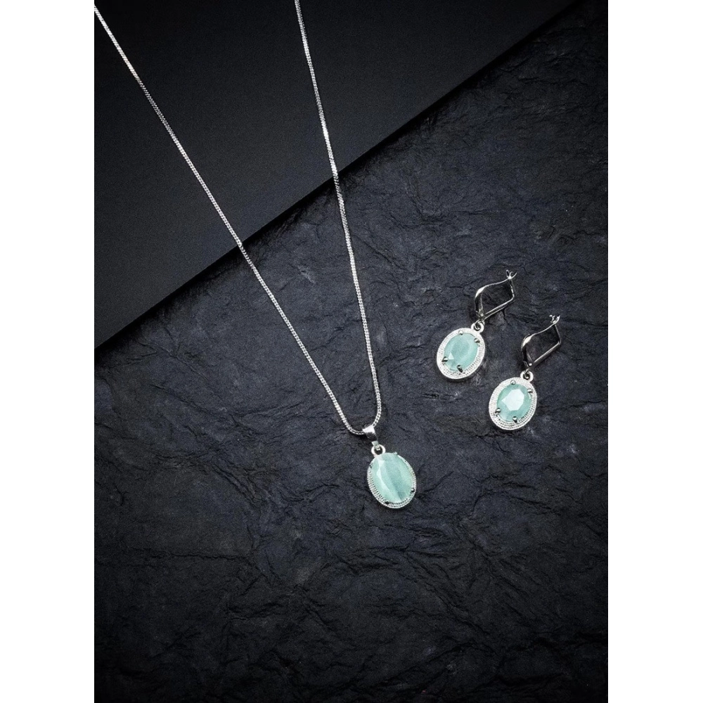 PID-66279-Women-s-Brass-Silver-Plated-Pendant-Set-Turquoise-1-1000x1000-1.webp