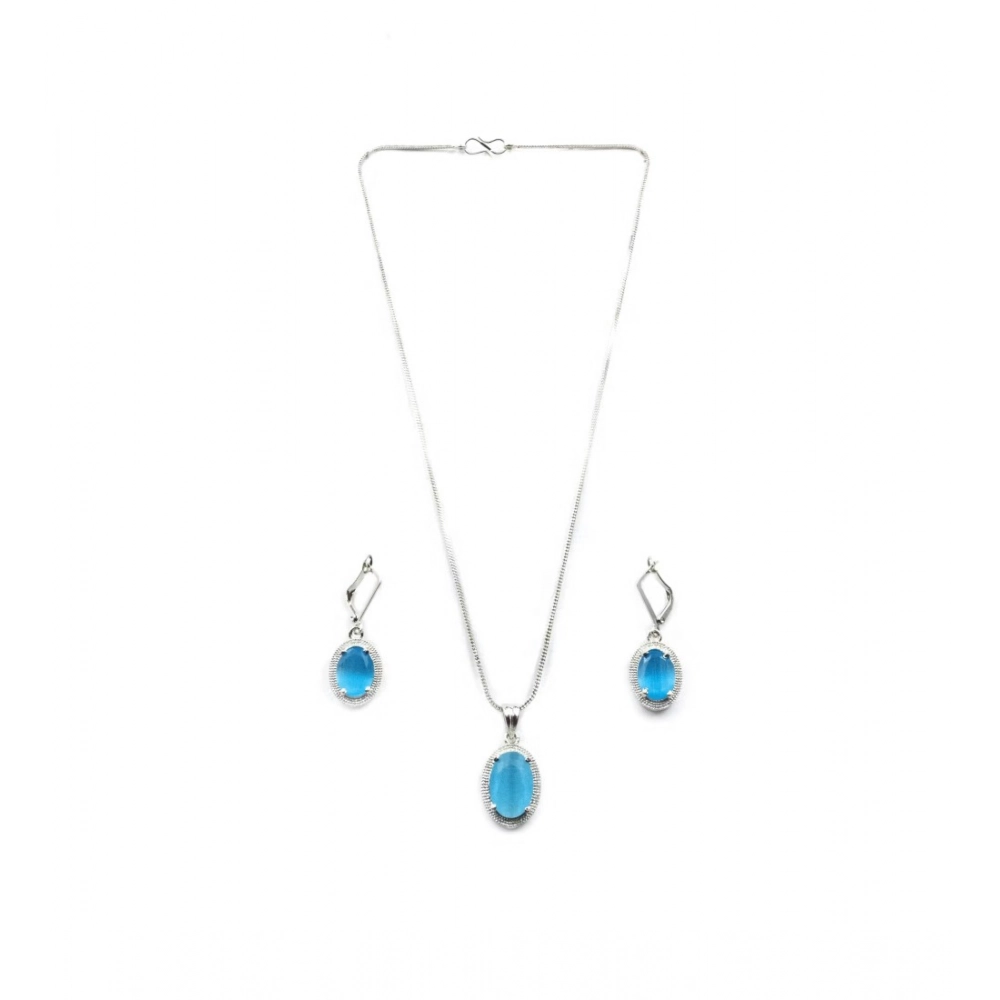 PID-66282-Women-s-Brass-Silver-Plated-Pendant-Set-Blue-1-1000x1000-1.webp