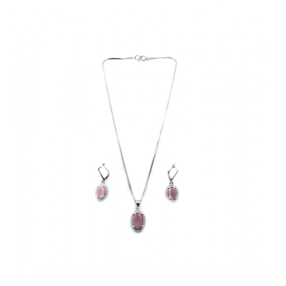 PID-66284-Women-s-Brass-Silver-Plated-Pendant-Set-Pink-1-1000x1000-1.webp