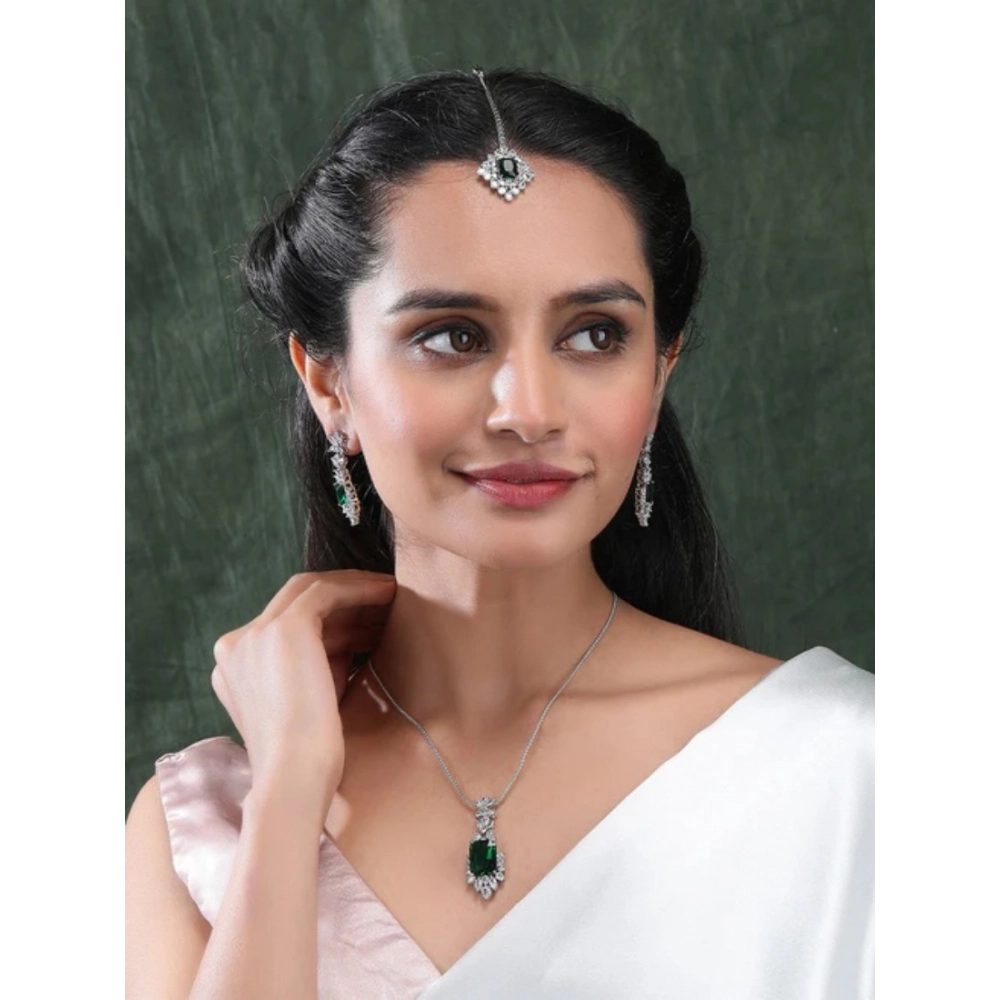 PID-66287-Women-s-Brass-Silver-Plated-Pendant-Set-Green-1-1000x1000-1.webp