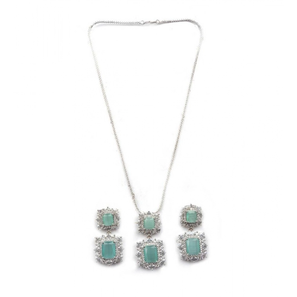 PID-66292-Women-s-Brass-Silver-Plated-Pendant-Set-Mint-1-1000x1000-1.webp