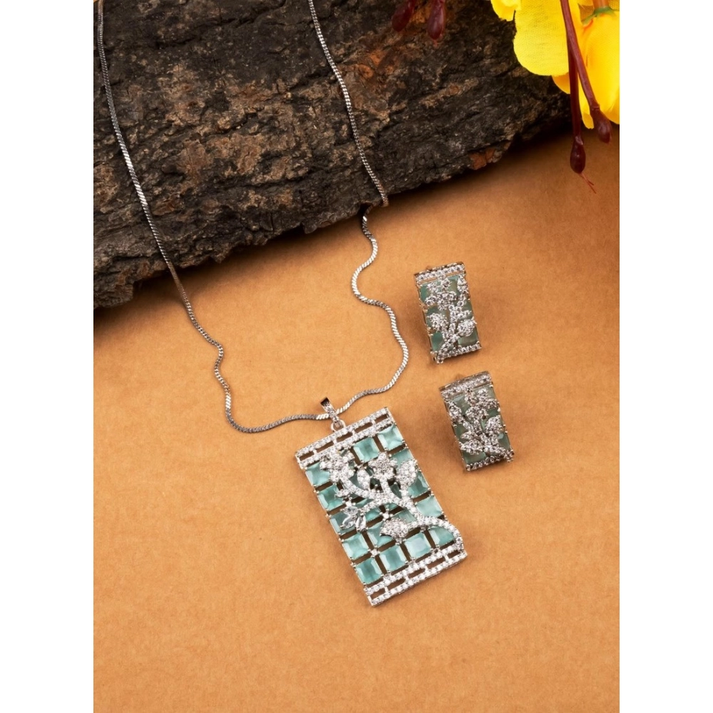 PID-66294-Women-s-Brass-Silver-Plated-Pendant-Set-Turquoise-1-1000x1000-1.webp
