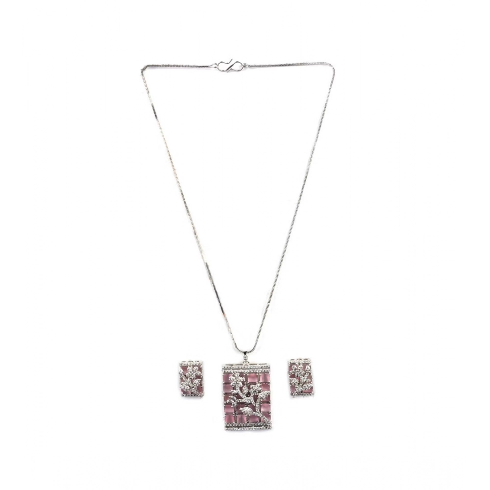 PID-66298-Women-s-Brass-Silver-Plated-Pendant-Set-Pink-1-1000x1000-1.webp