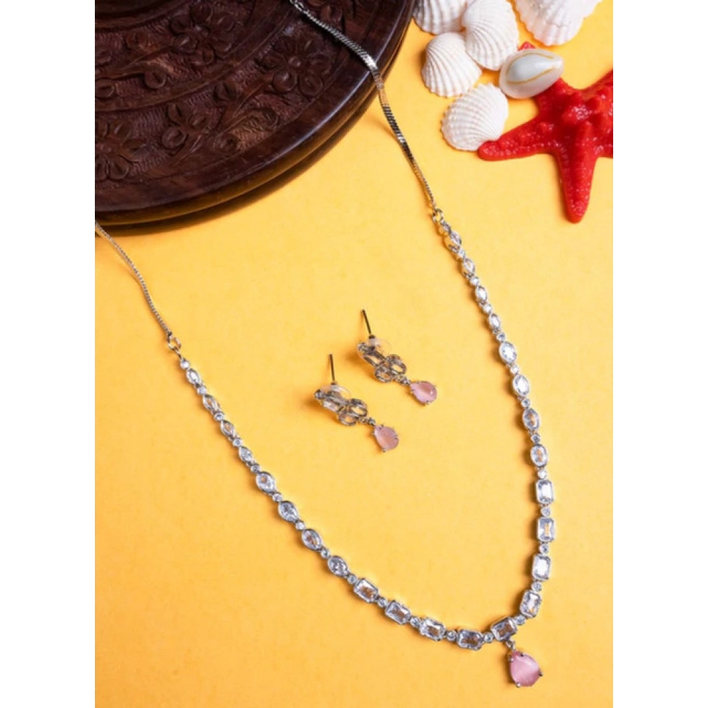 PID-66303-Women-s-Brass-Silver-Plated-Necklace-set-Pink-1-1000x1000-1.webp