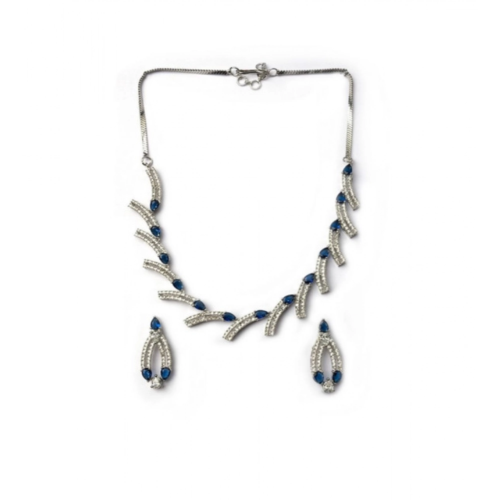 PID-66310-Women-s-Brass-Silver-Plated-Necklace-set-Blue-1-1000x1000-1.webp