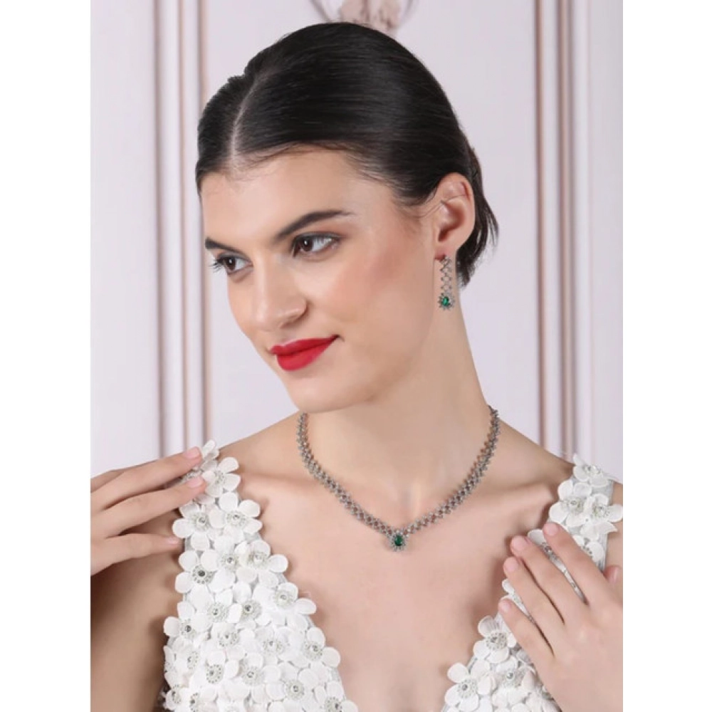 PID-66313-Women-s-Brass-Silver-Plated-Necklace-set-Green-1-1000x1000-1.webp