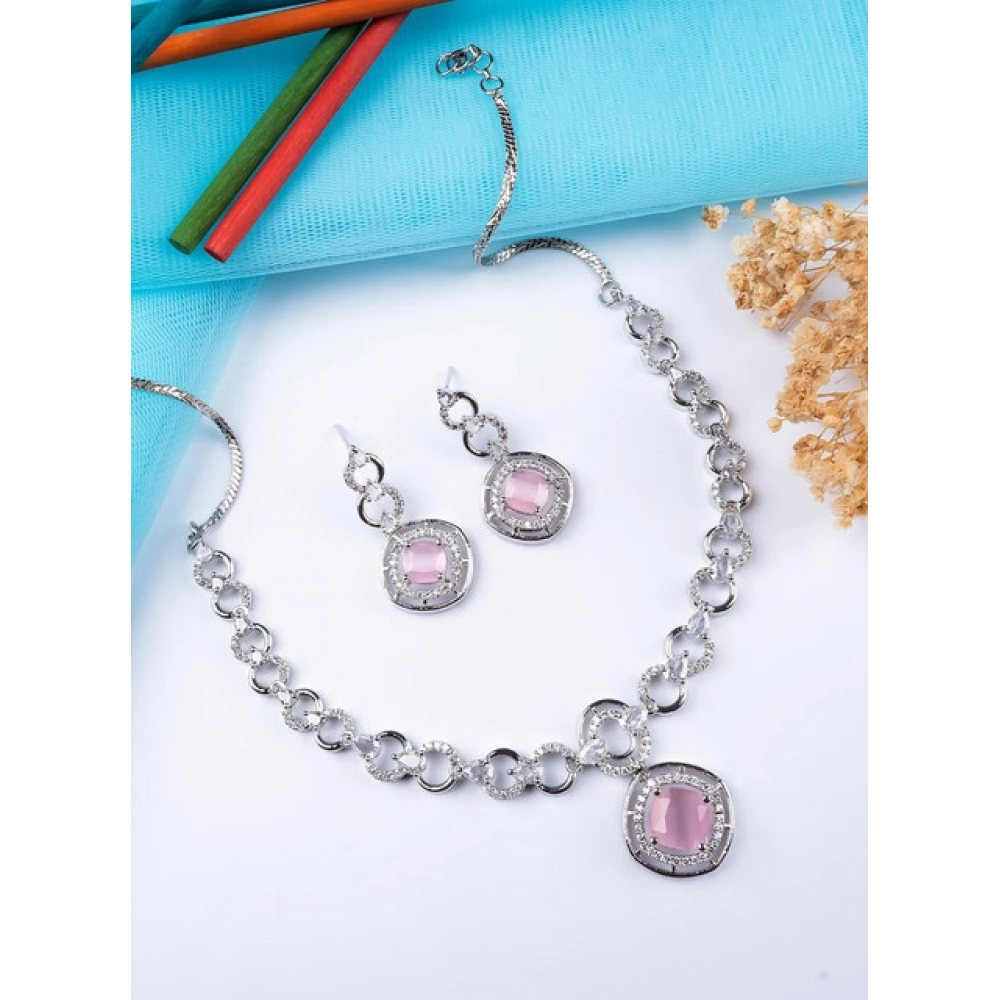 PID-66318-Women-s-Brass-Silver-Plated-Necklace-set-Pink-1-1000x1000-1.webp