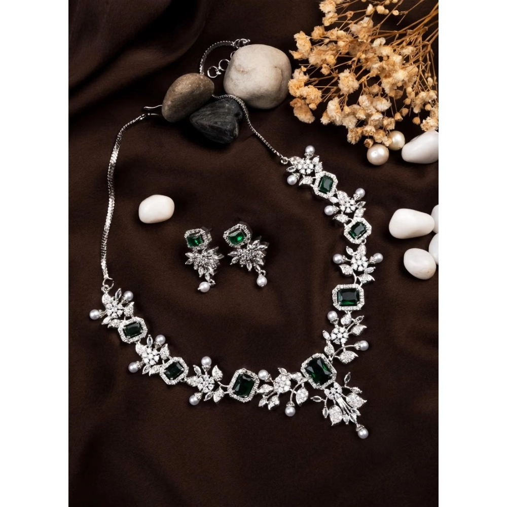 PID-66324-Women-s-Brass-Silver-Plated-Necklace-set-Green-1-1000x1000-1.webp